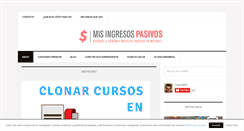Desktop Screenshot of misingresospasivos.com